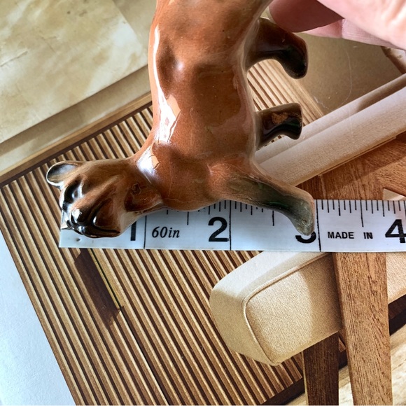 Vintage Ceramic BOXER DOG Figurine - Picture 8 of 10
